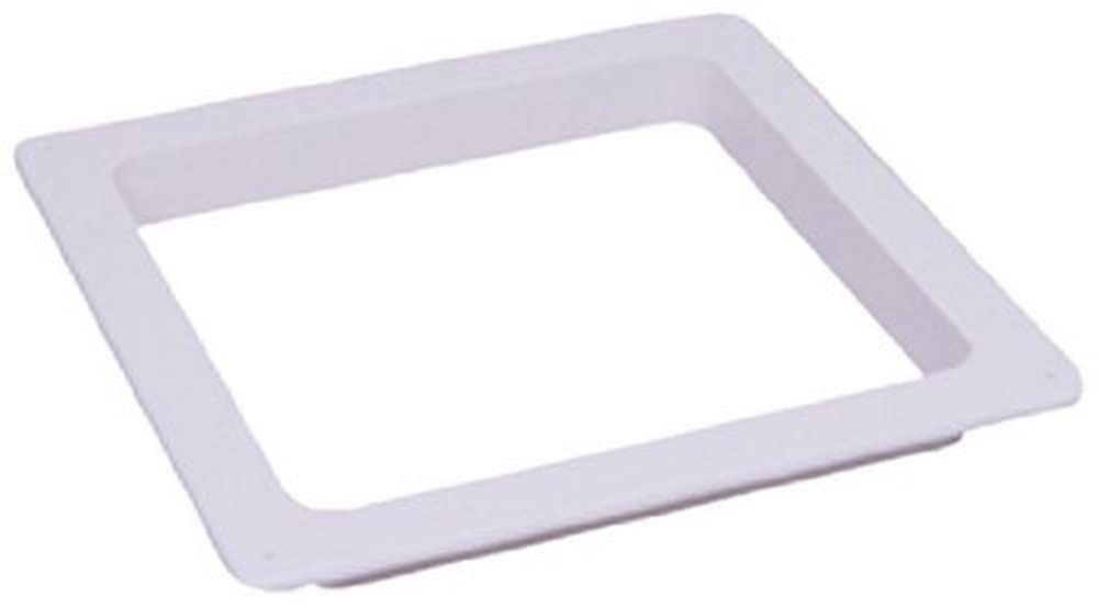 Heng'S Industries Interior White Garnish | Great For Rvs, Campers, Motorhomes | 5'' Vertical Leg | 16'' X 16'' Openings | 90104B