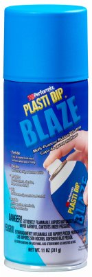 Plasti Dip Flat/Matte Blaze Blue Multi-Purpose Rubber Coating 11 oz oz.