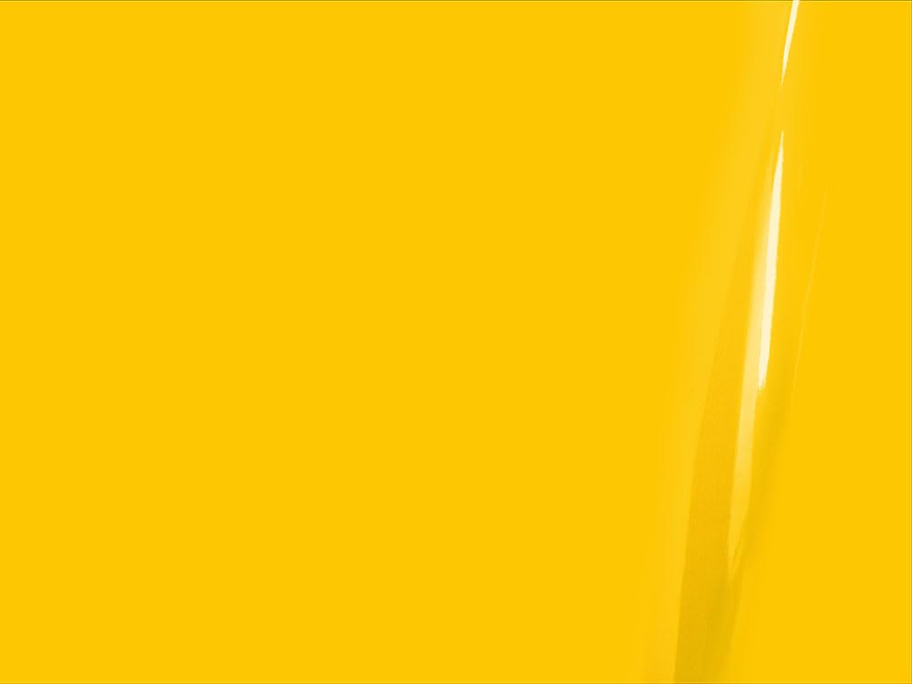 3M 2080 Series G15 Gloss Bright Yellow - 5Ft X 3Ft - 15Sq Ft - Dual Cast Thick Vinyl Car Wrapping Film - Vehicle Sheet Roll