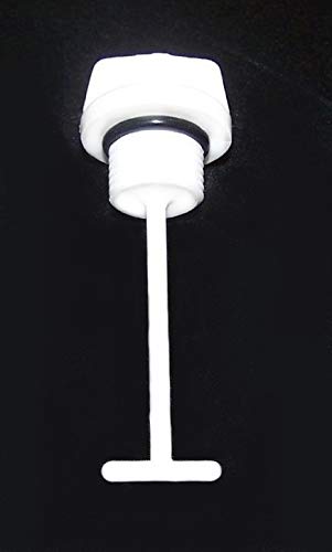 Jsp Manufacturing White Drain Plug Replacement For Kawasaki Oem# 92066-3783-8U 1100 900 750 Stx Zxi Ultra 150 Di (2 Pack) (2)
