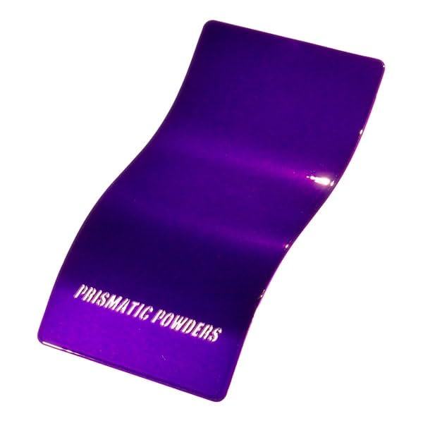 PRISMATIC POWDERS Ultra Black Chrome - Solid Tone Urethane Powder Coating - High Gloss 1 LB - Durable, High Performance Coating 