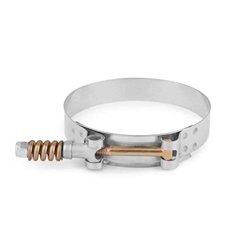 Mishimoto Stainless Steel Constant Tension T-Bolt Clamp, 4.09'-4.41'