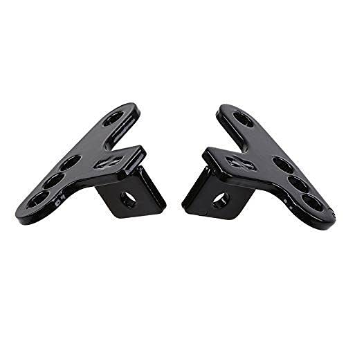 Adjustable 1 + 2 + 3 Rear Lowering Link Kit Sportster 883 + Sportster 1200 Motorcycle Drop Links Fits for Harley motobike (Black