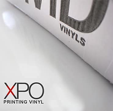 White Gloss 2.5Ft X 5Ft Car Wrap Vinyl Roll With Air Release 3Mil-Vvivid8