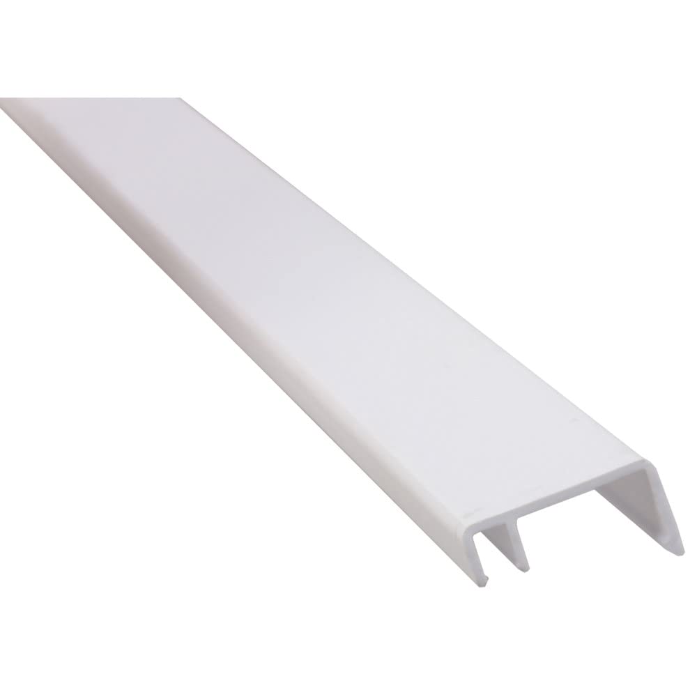 JR Products 11471 White 8 foot Hehr Style Screw Cover