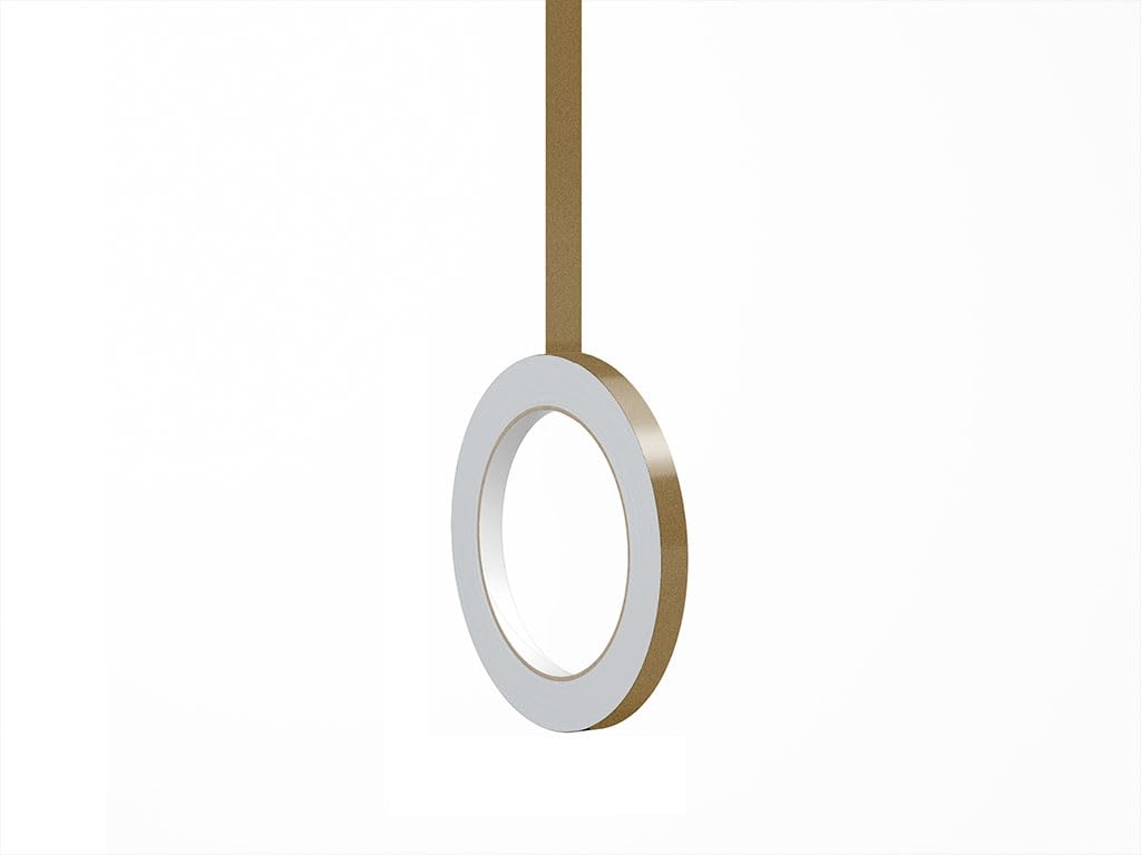 3M 50 Gold Gloss Vinyl Pinstriping Tape - Vinyl Striping Lines Stickers, Striping (1In X 150Ft Roll)