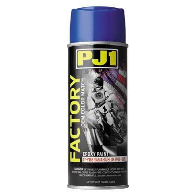 PJ1 Spray Paint - Yamaha Blue 1998-2006, 12 Oz, Model 17-YB8, Pack of 1