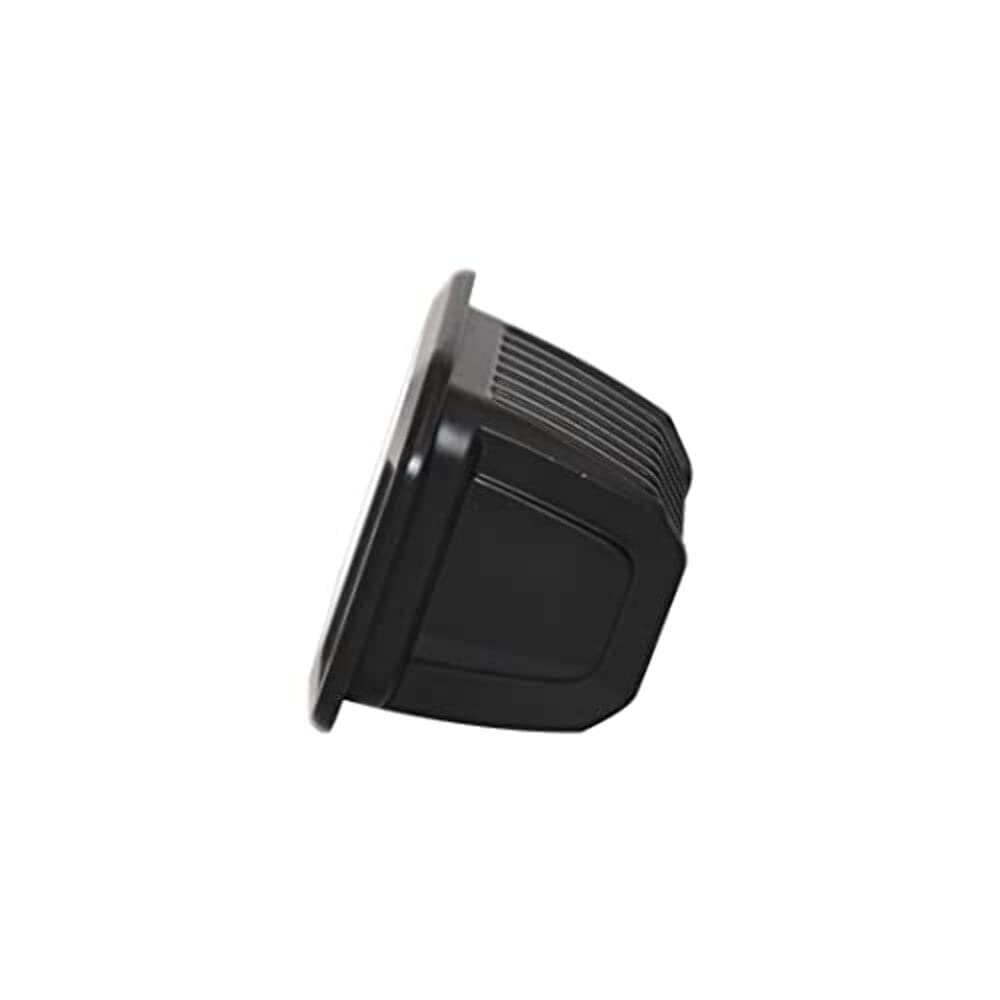 3 Inch Flush Mount Cube Blacked-Out Led, Flood Beam, 2400 Lumens, Includes Wiring Harness & Mounting Hardware, Set Of 2