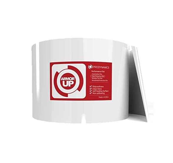 [Armor Up] 6''X60'' Clear Paint Protection Film For Cars, Trucks - 8-Mil Tpu Automotive Protector Wrap For Bumper, Headlamps, Ho