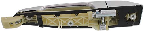 Evan Fischer Exterior Door Handle Compatible With 2006-2012 Kia Sedona, Fits 2007-2008 Hyundai Entourage Rear, Passenger Side -