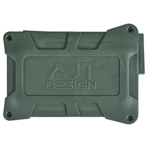 Ajt Design Replacement Key Fob Case For Toyota Tacoma, Tundra, 4Runner V1 - Custom Made In Usa (Color: Red)