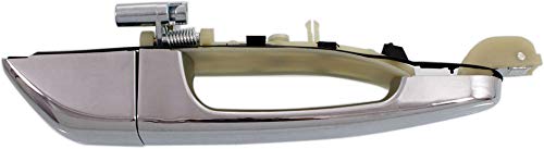 Evan Fischer Exterior Door Handle Compatible With 2006-2012 Kia Sedona, Fits 2007-2008 Hyundai Entourage Rear, Passenger Side -
