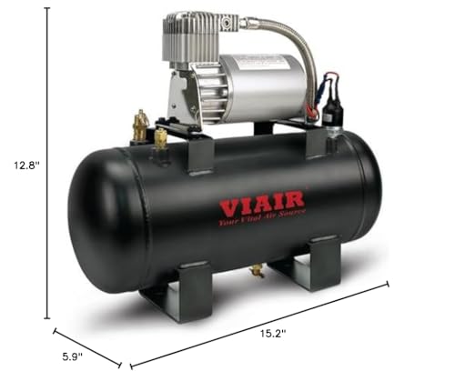 1.5 Gal. Tank Air Source Kit Fast Fill-120 (12V, 120 Psi Compressor)