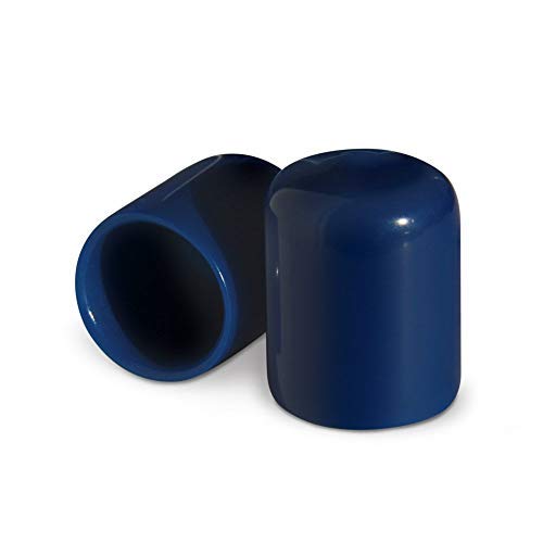 Colorlugs Vinyl Lug Nut Cover | Blue | Flexible Fit Wheel Lug Nut Cap | Fits 17 Mm | Pack Of 20 | Includes Deluxe Extractor | Ma