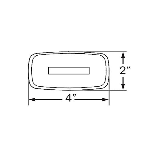 Optronics A-32Abp Amber Replacement Lens For Mc32 Series Light