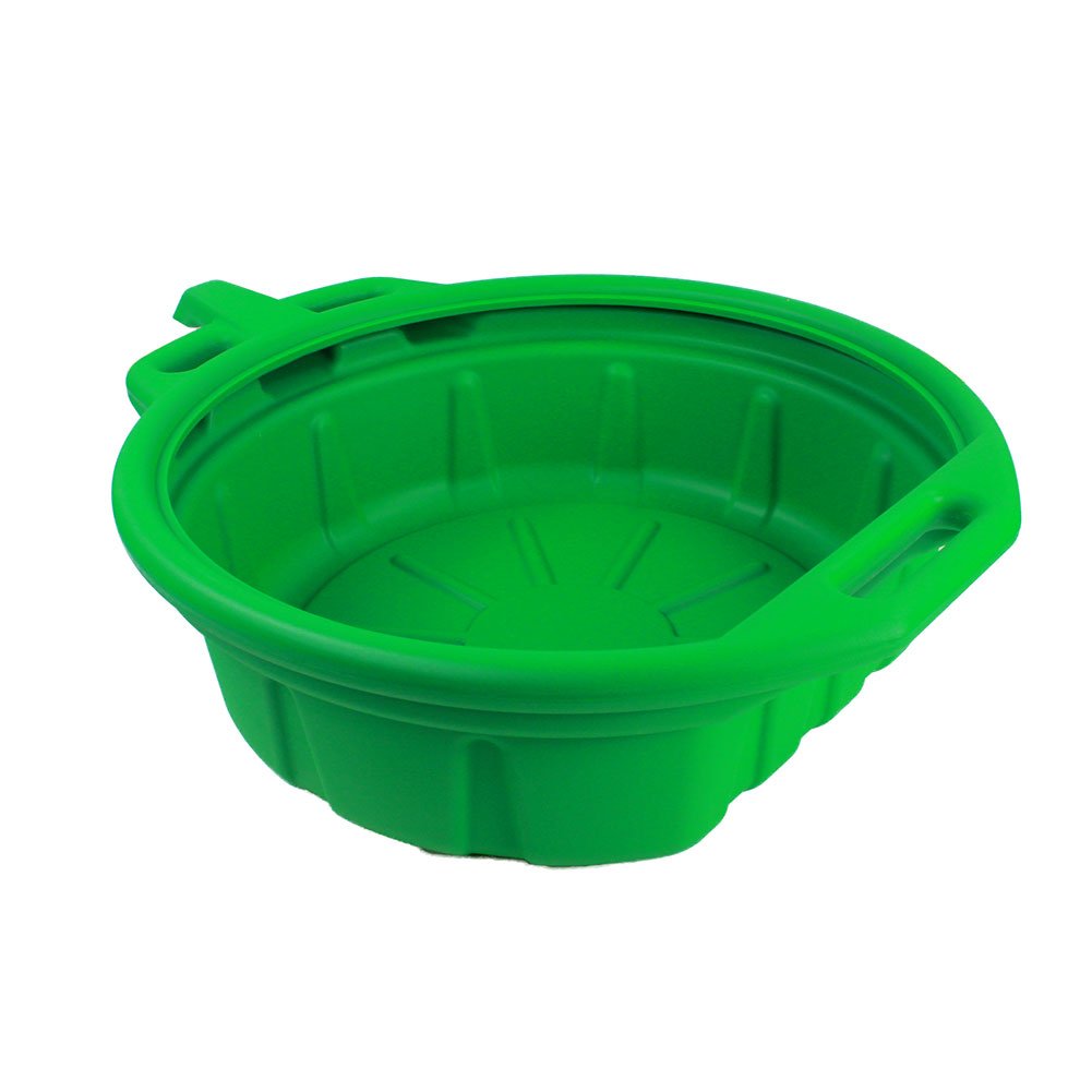 Capri Tools Cp21023 Portable Oil Drain Pan, Anti-Freeze, Green