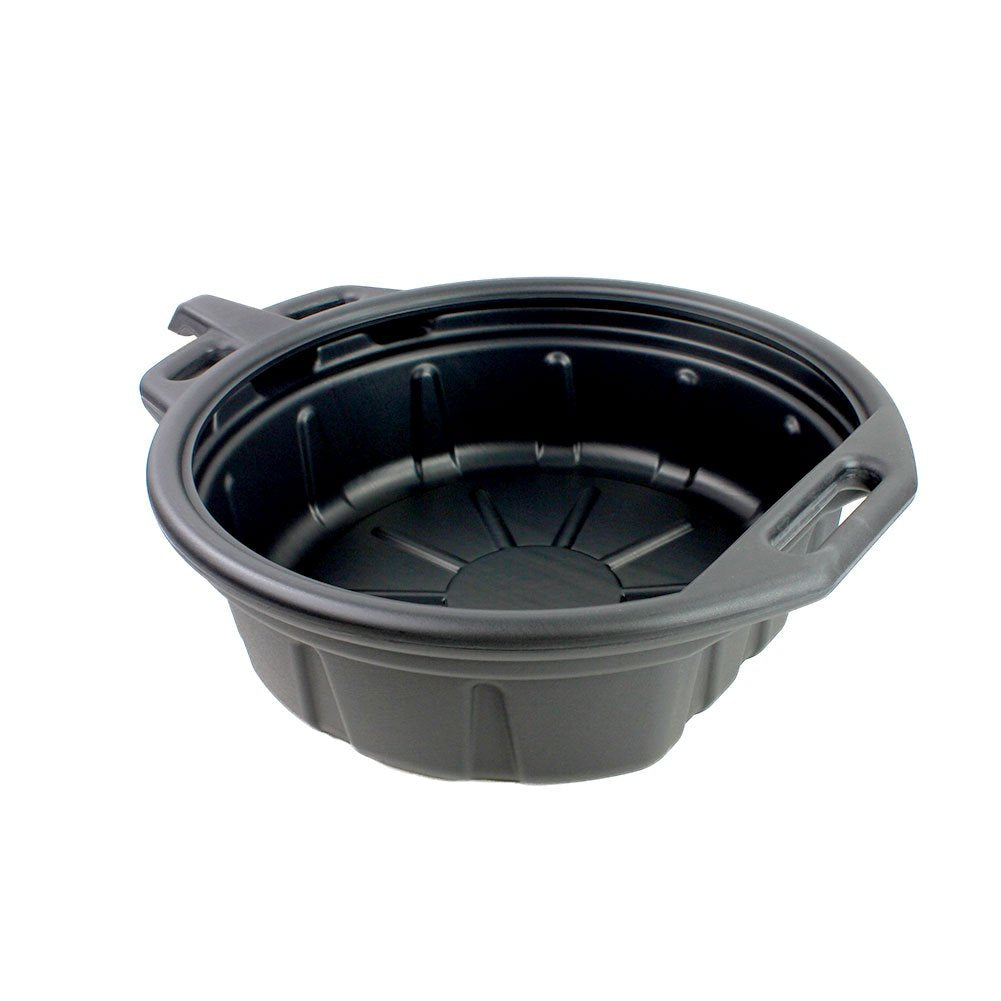 Capri Tools Cp21021 Portable Oil Drain Pan, Anti-Freeze, Black