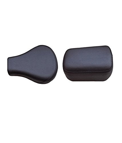 Spedy Leatherhette Black Color Bike Seat Cover  Pack of 2 for Thunderbird 350
