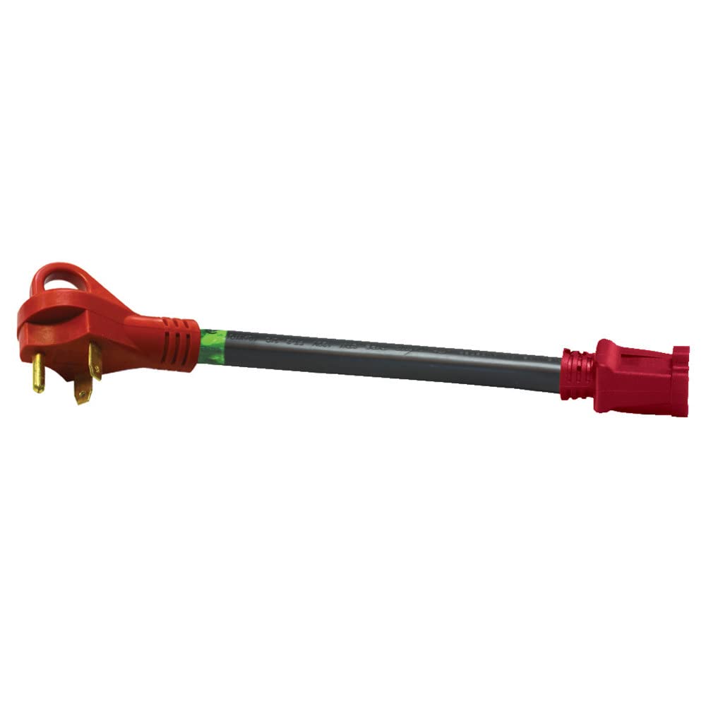 Valterra A10-3015HVP 12 30 Amp Male to 15 Amp Female Adapter with Handle