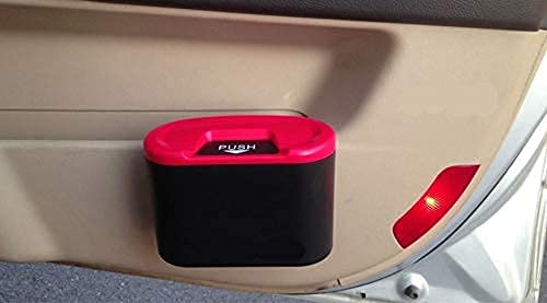 Ritmo Car Trash Bin Car Interior Accessories Car Dustbin | ABS Garbage Box Universal Size, Fits in All Cars, Assorted (500 ml, M