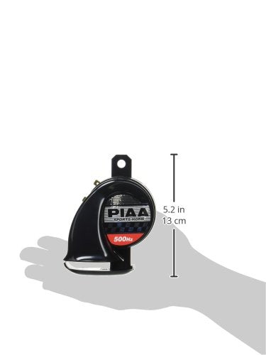 Piaa Sports Horns HO-2, Dual Tone 500Hz & 400Hz, High-Performance Car Horns