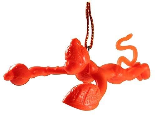 Speedwav Orange/Kesari Color Flying Lord Hanuman Hanging Idol