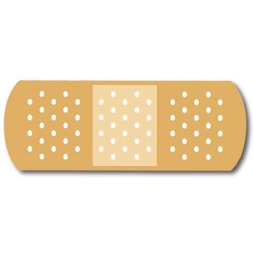Magnet Me Up Band Aid Healing Symbol Decal - 3x8 Inches, Heavy-Duty Automotive Magnet for Car, Truck, SUV, Any Magnetic Surface