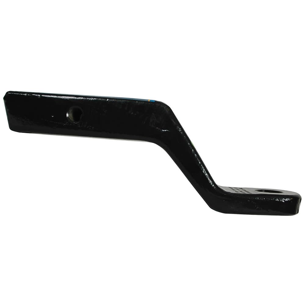 Trailer Hitch Ball Mount, 16,000 Lbs. Capacity, Heavy Duty, Fits 2 In. Receiver, 4 In. Drop, Black