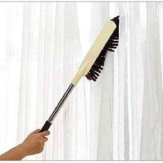 NEXTPRO Soft Bristle Cleaning Brush with Steel Handle MultiPurpose Brush for Carpet Floor Tiles Bed and Bathroom