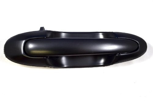 PT Auto Warehouse MA-3801S-RL - Outside Exterior Outer Sliding Door Handle, Smooth Black - Driver Side Rear