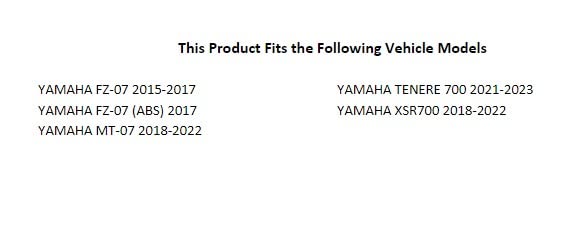 TUSK First Line Air Filter for Yamaha Tenere 700 (2021-2024) - Rubber, Model TYA-001