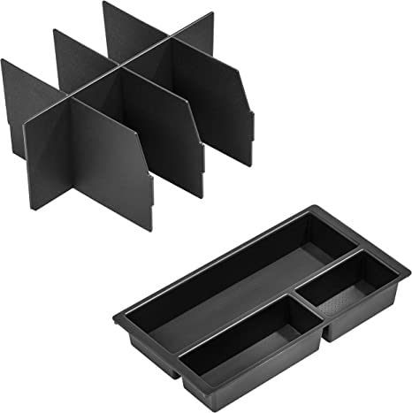 Vehicle Ocd - Center Console Divider And Tray Organizer For Chevy Suburban/Tahoe/Gmc Yukon/Xl (Full Console W/Bucket Seats Only)