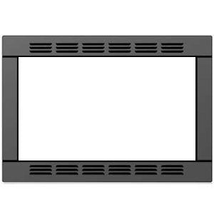 Contoure Rv Black Trim Kit For Rv-980B Microwave | Single-Piece Design | Enhanced Aesthetics | Easy Installation With Included H