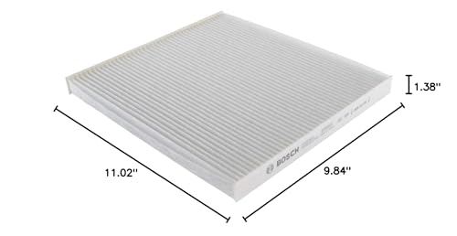 Bosch P3958Ws Workshop Cabin Air Filter - Compatible With Select Chrysler 200; Jeep Cherokee