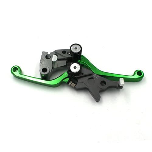 YSMOTO Dirt Bike Foldable Clutch Brake Lever for KLX125/KLX150S/KLX150L/KLX230/KLX250/KLX250S/KLX300/VERSYS-X300 and More Motorc