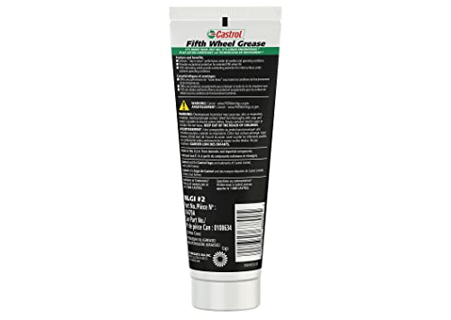 Castrol Fifth Wheel Grease, 8 oz, Pack of 25 - Durable Metal Lubricant for Trailers and Heavy Equipment