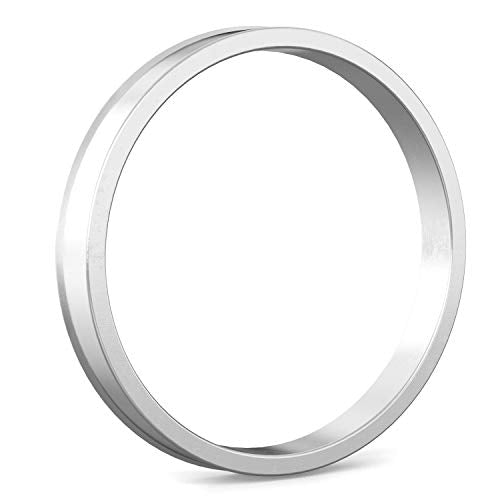 Stancemagic Hubcentric Rings (Pack Of 4) - 64.1Mm Id To 72.6Mm Od - Silver Aluminum Hubrings - Only Fits 64.1Mm Vehicle Hub And