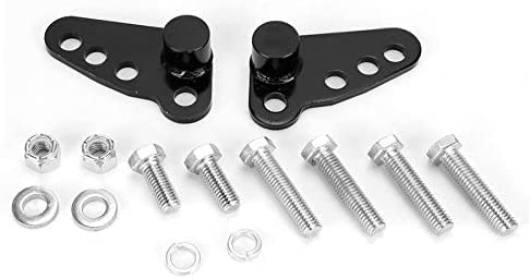 Motobiker 02-16 Harley Davidson Touring Street Glide Rear Adjustable Slam Lowering Kit 1-3 Inches 02 03 04 05 06 07 08 09 10 11 12 13 14 15 16 (Fits 2002 - 2016 Harley/Davidson Touring Models)