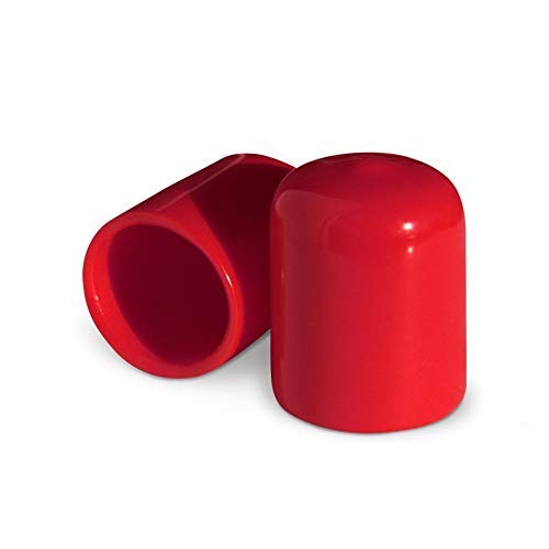 Automotivated Aftermarket ColorLugs Vinyl Lug Nut Cover, 17mm, Red, Pack of 20, Includes Deluxe Extractor, Made in The USA