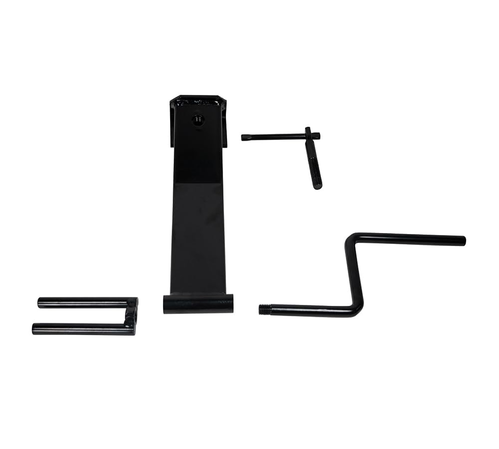 Mytee Products (4 Pack Strap Winder For Flatbed Trailer - Black Powder Coated Steel, Cargo Tie Down Ratchet Strap Winder - Winch