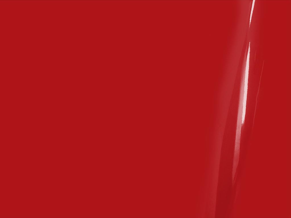3M 2080 Series G53 Gloss Flame Red - 5Ft X 2Ft - 10Sq Ft - Dual Cast Thick Vinyl Car Wrapping Film - Vehicle Sheet Roll