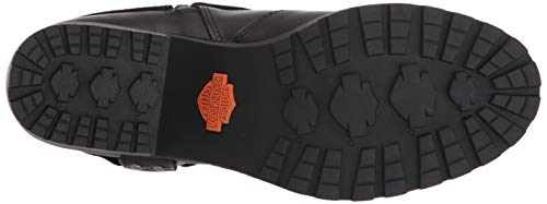 HARLEY-DAVIDSON FOOTWEAR Women's RR-Howell Motorcycle Boot, Leather, Size 10, Blk 7" Harness, Model D84665