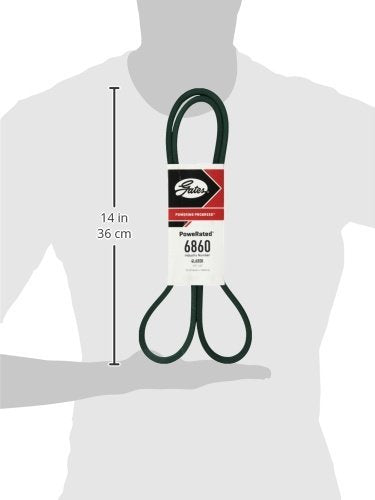 Gates 6860 1/2 X 60 Powerated V-Belt