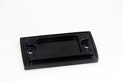 HTTMT - Black Brake Fluid Reservoir Cap Cover Logo Engraved Compatible with 1999-2012 Suzuki Hayabusa GSXR 1300 [P/N: MT249-016-