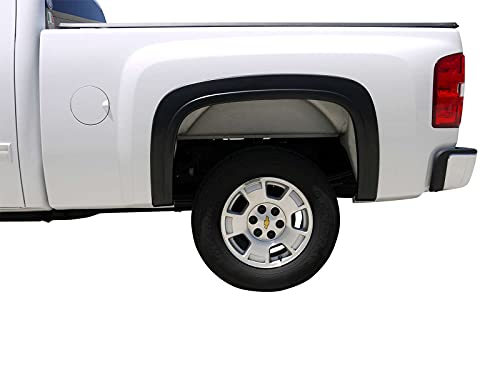 Egr 781504 Oem Look Fender Flare Set, Matte Black Finish, Compatible With Select Chevrolet Silverado Models