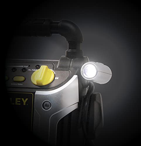 STANLEY J309 Portable Power Station Jump Starter, 600 Peak Amp, 3.1A USB Ports, Battery Clamps