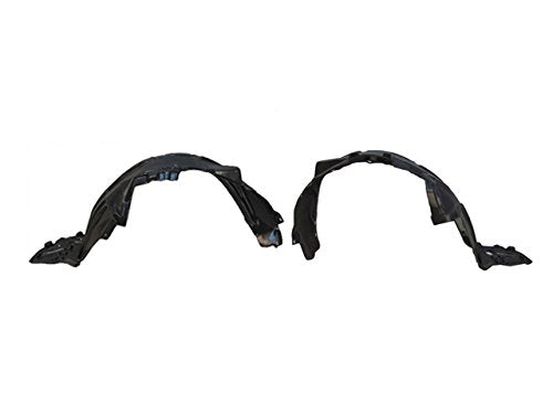 Bundle 2006-2011 Honda Civic Sedan Front Fender Liner Splash Shield Set=Lh & Rh
