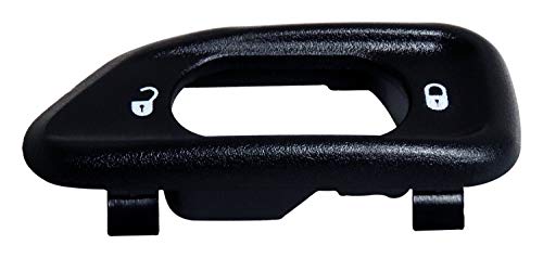 Crown Automotive-68185911Aa Door Lock Switch Bezel, Black