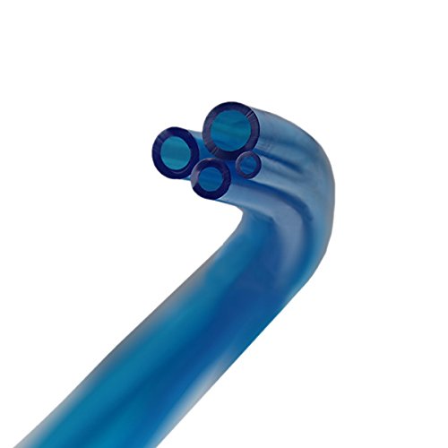 Raider 716B-5 Polyurethane Fuel Gas Line Tubing Hose Roll Blue (5 Ft. x 3/16 In.)