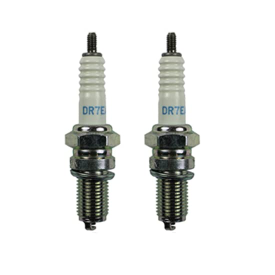 NGK Spark Plug Set 708.25.71 - DR7EA 7839 - Set 2 Pieces -